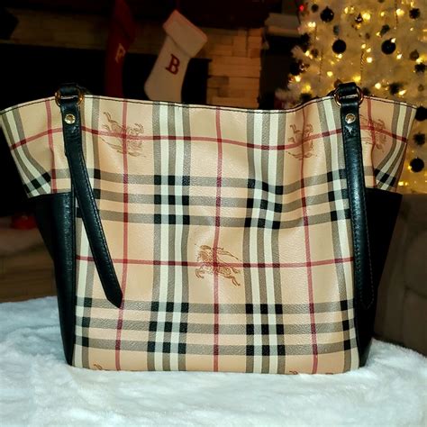 burberry canterbury leather tote|Burberry tote bag nylon.